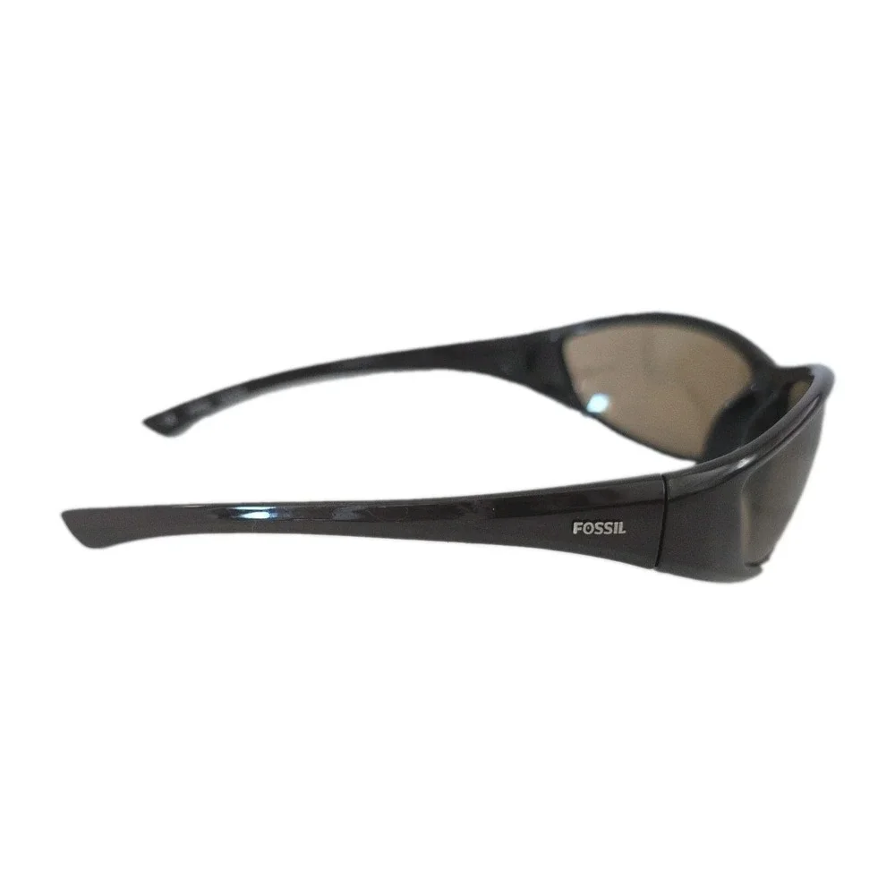 Fossil MANO PS3889 Brown Wrap Sunglasses 69-15-120 Rare Y2K